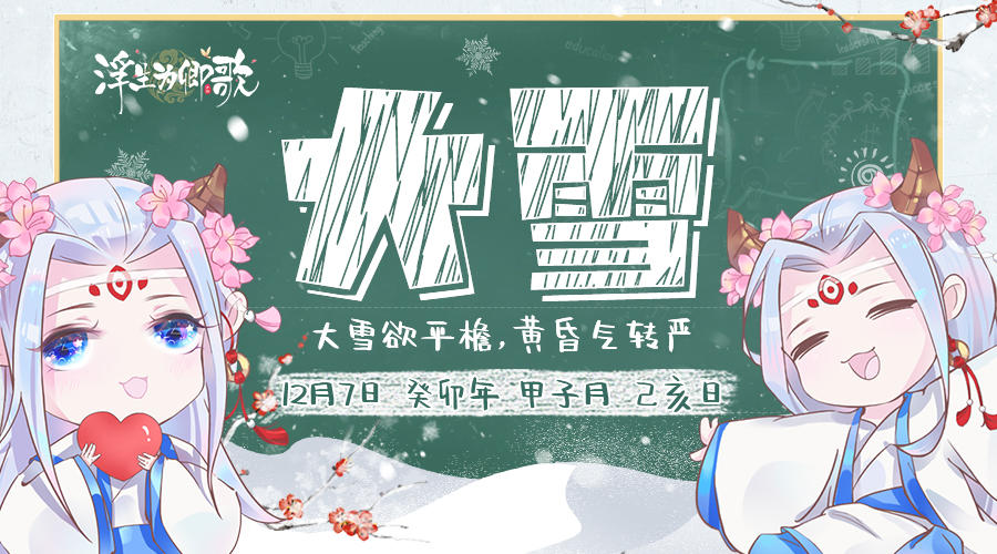 今日【大雪】周年庆盛典即将来袭丨暖心福利先行放送【已开奖】