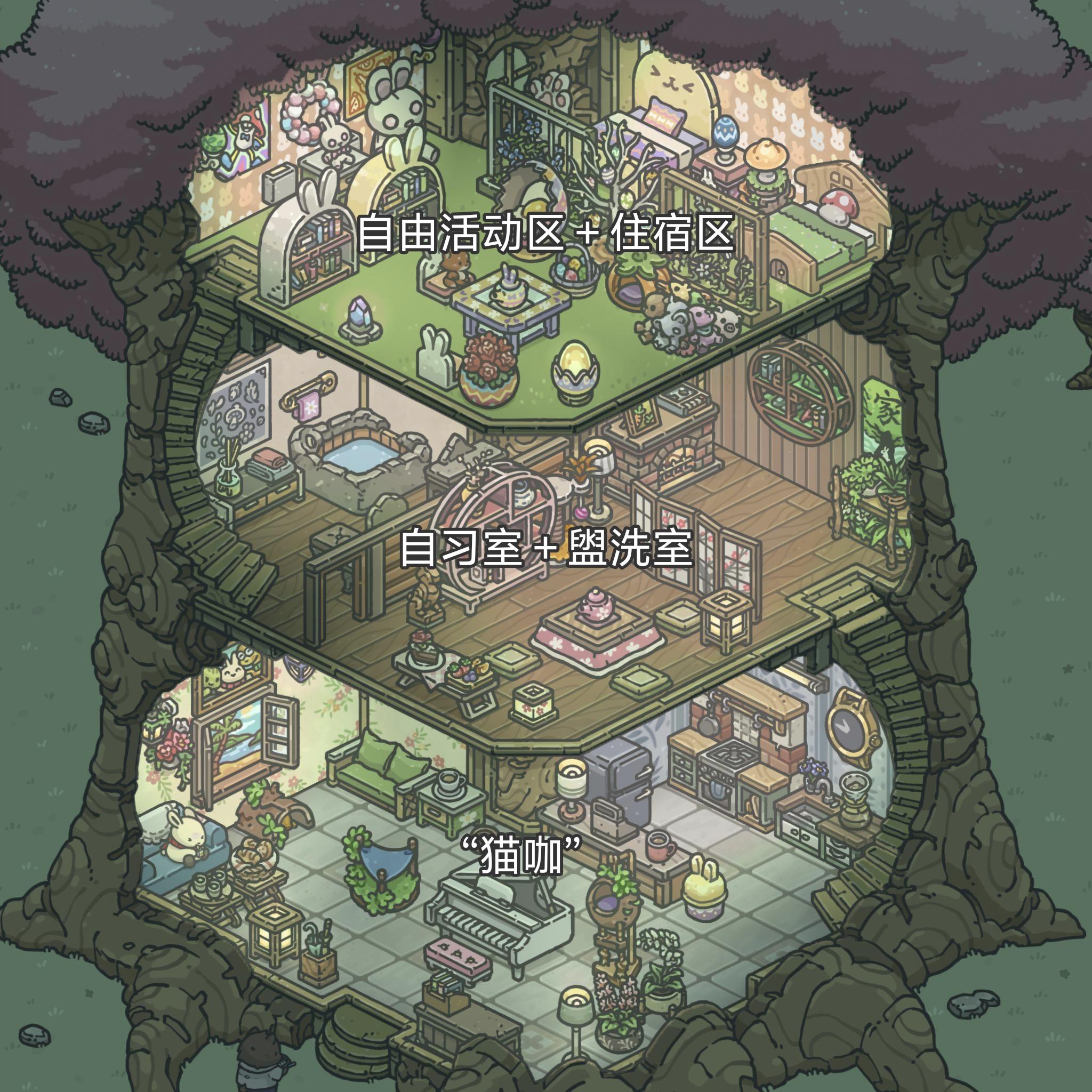 蘑菇村胶囊旅馆开业啦🎊🎊