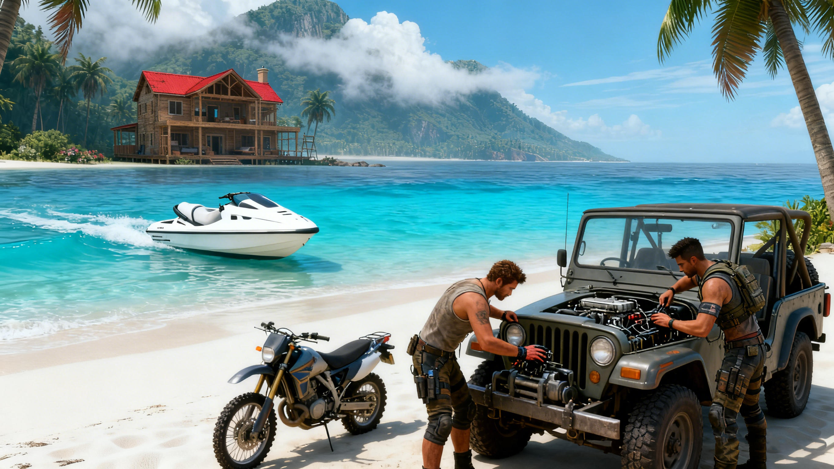 《海域重启》萌新指南——第七篇：载具全攻略！解锁代步神器