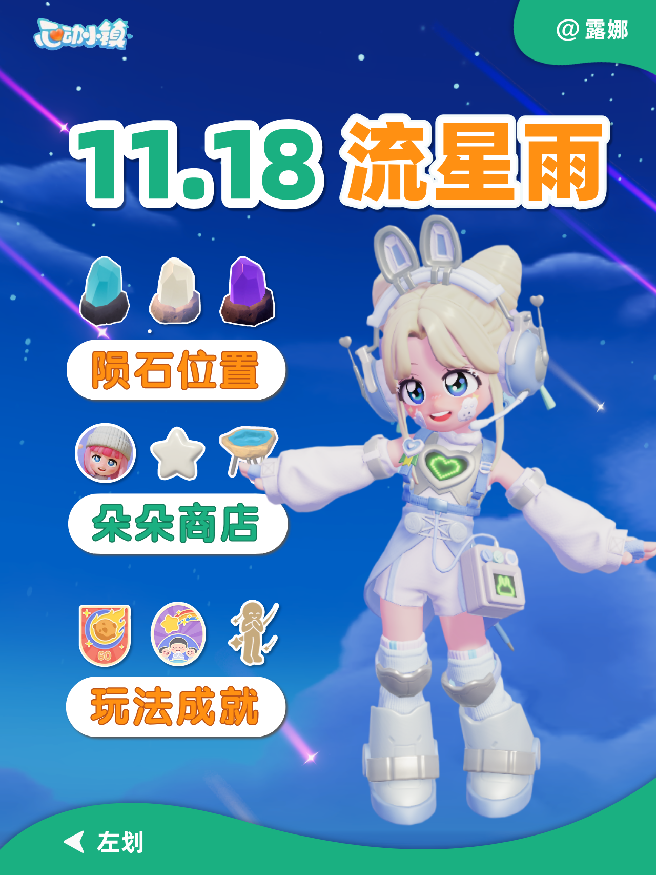 11月18日 全9陨石位置 含新位置 流星雨攻略截图