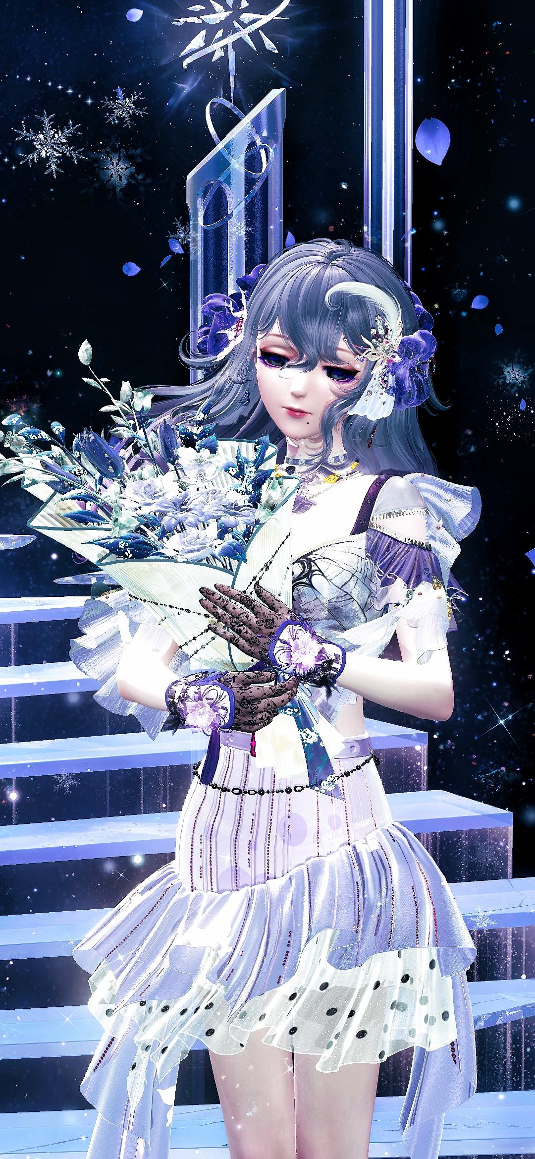 圈外的朋友和我一起混搭的最终效果~