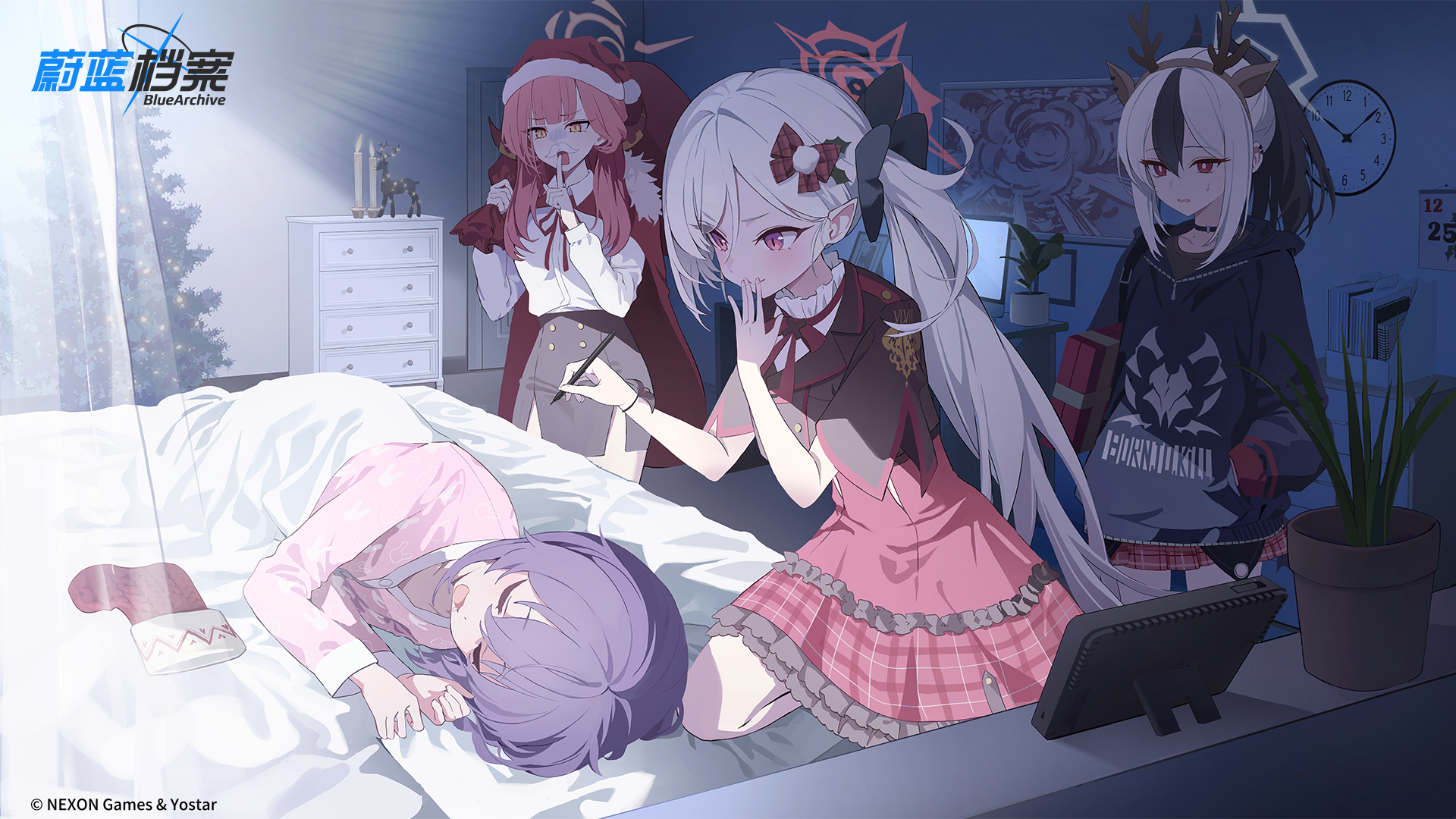 圣诞夜的小小恶作剧