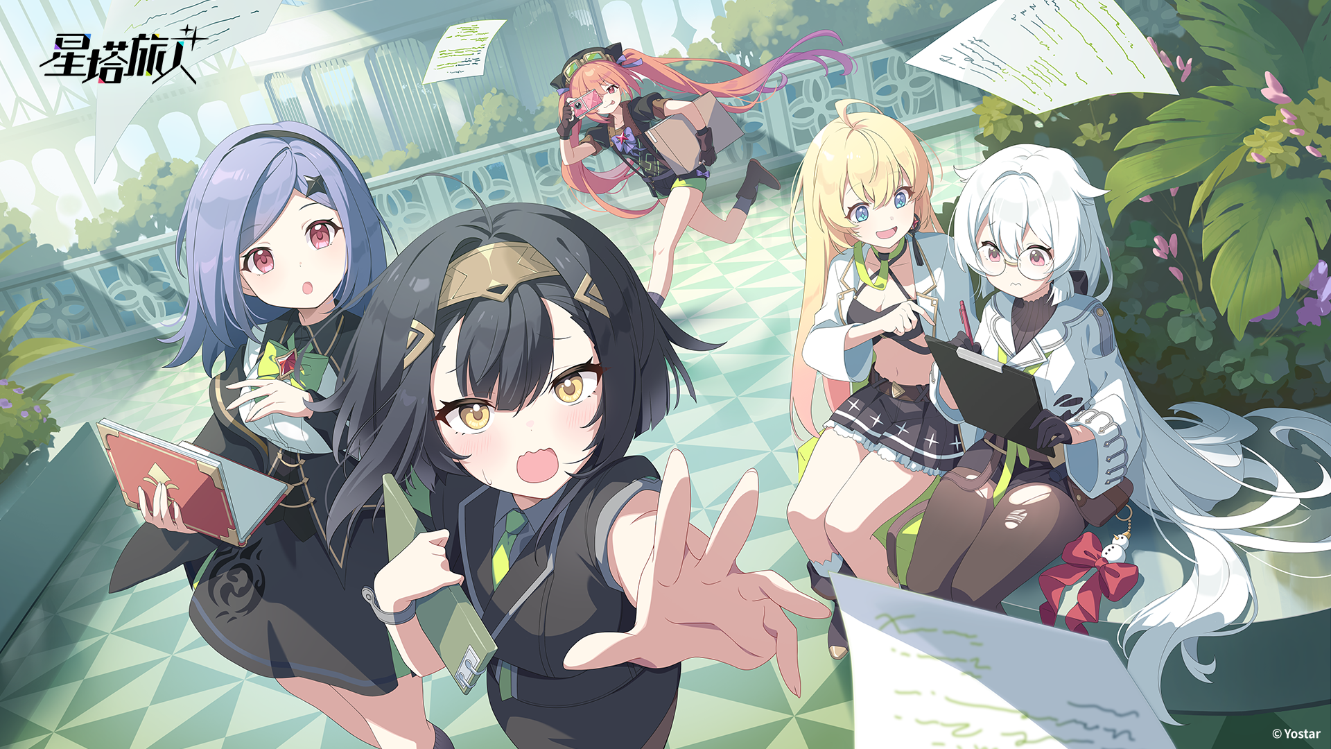 ✧壁纸放送丨落于暗夜的荧光