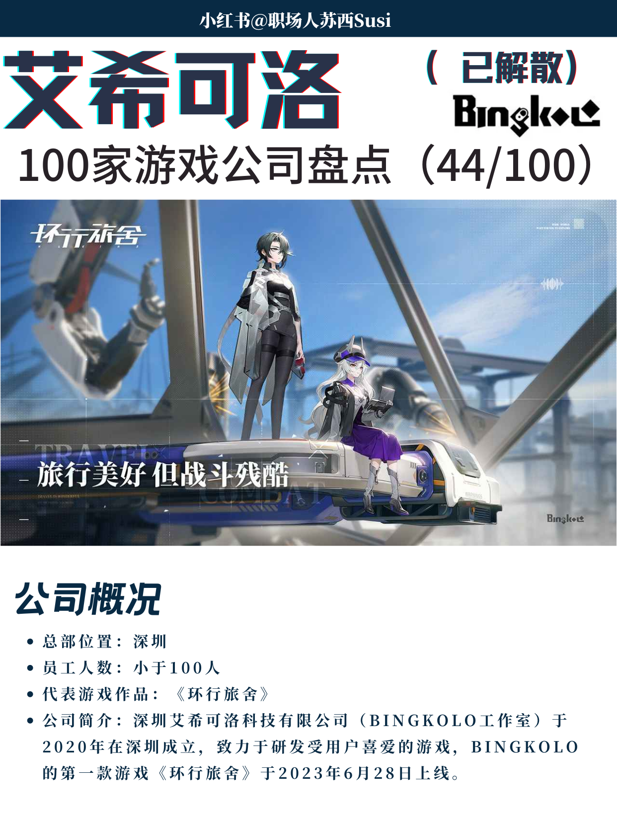 艾希可洛｜100家游戏公司（44/100）