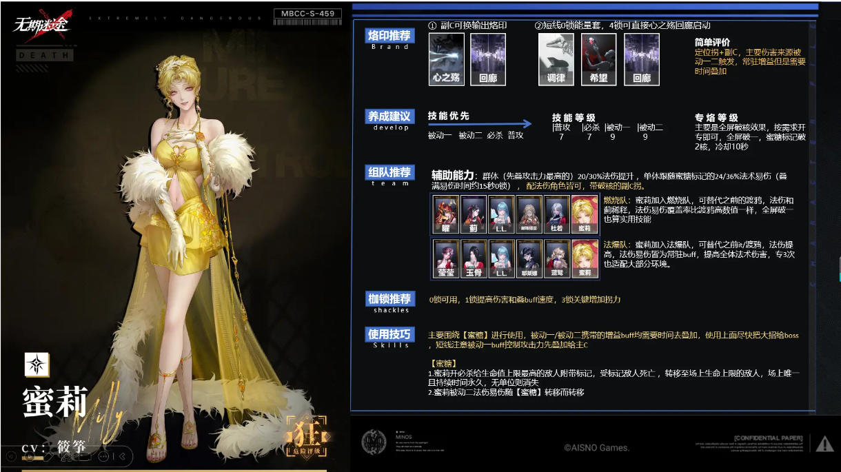 蜜莉全解析