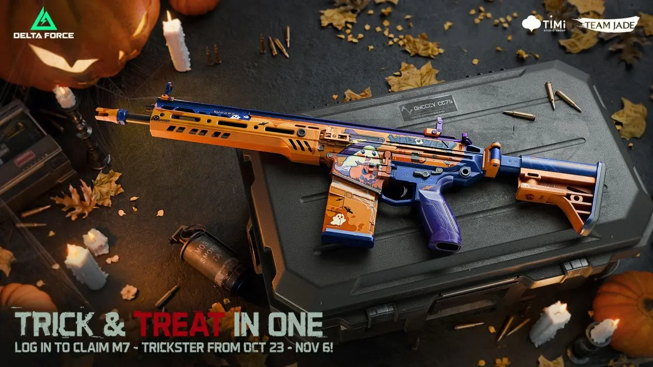 🎃三角洲万圣节福利！M7免费皮肤真香警告