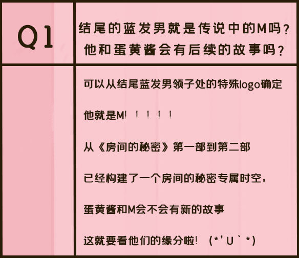 【Q&A】关于《房间的秘密2：起点》的解答来啦！