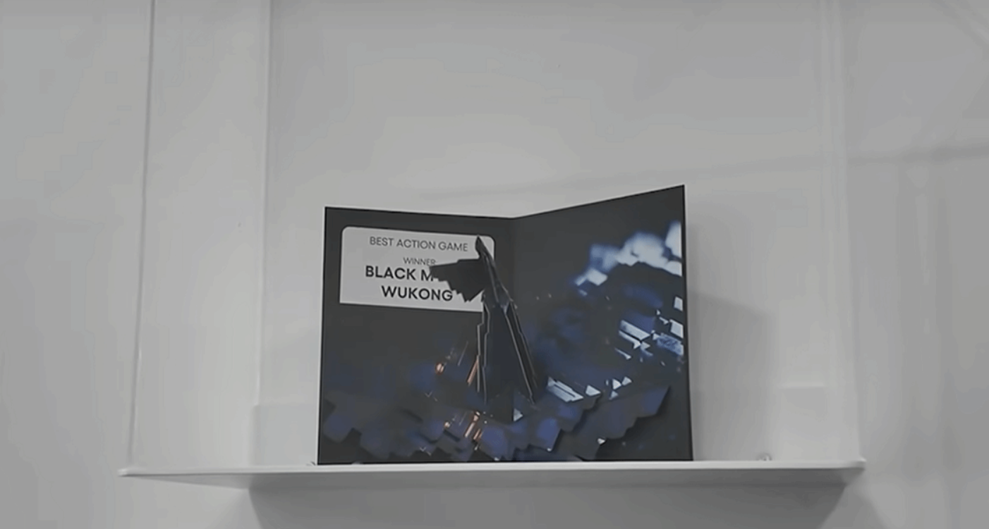 《黑神话：悟空》TGA奖杯仍在邮寄中？