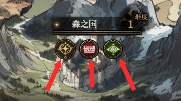 😭花了十分钟弄明白，原来下面三个才是关卡