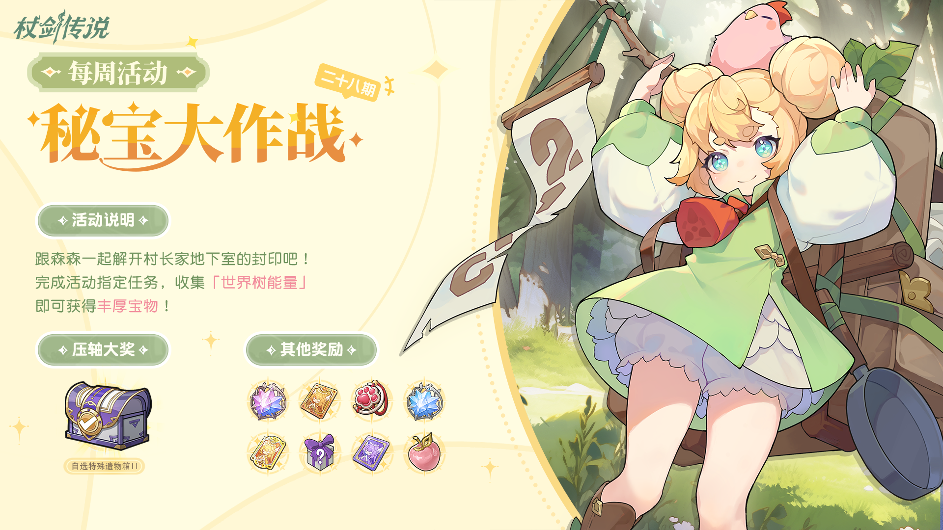 秘宝情报丨二十八期秘宝情报来袭！（附28期合集）