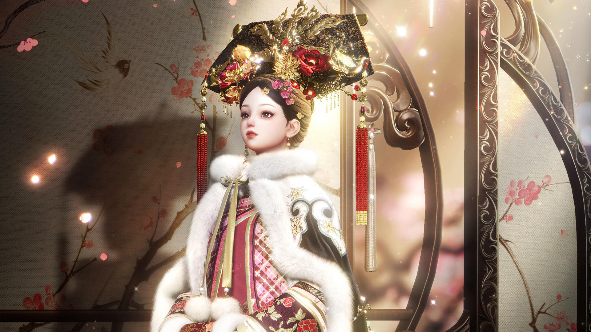 全新版本｜五星套装「雪映梅妆」动态实机展示