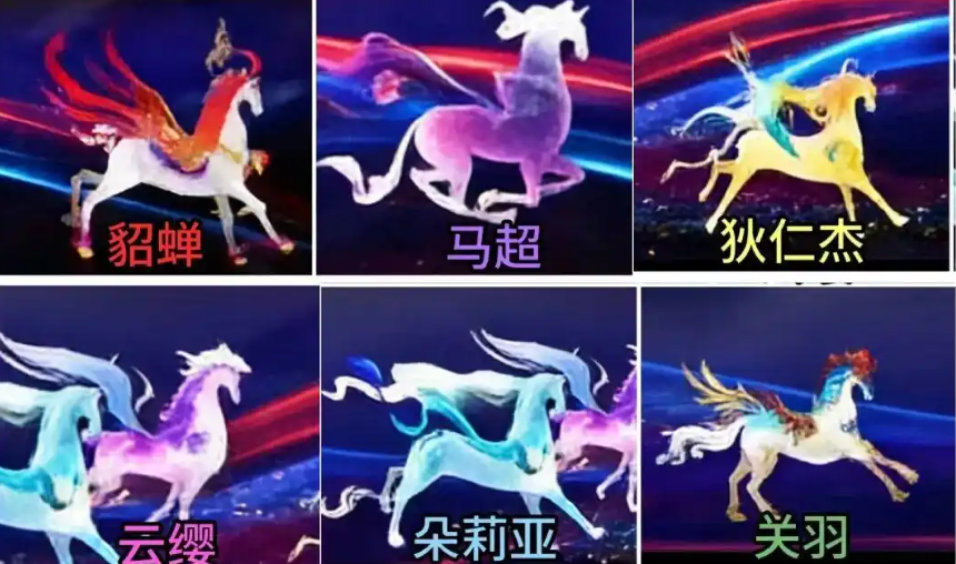 跨年晚会藏马年限定彩蛋！王者荣耀6匹马英雄对应名单流出