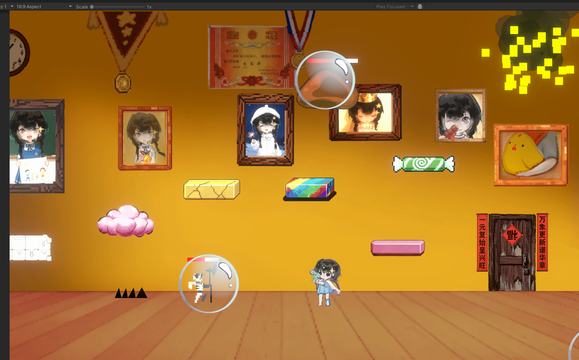 开发日志#3：泡泡攻击！敌人破碎于泡泡之中