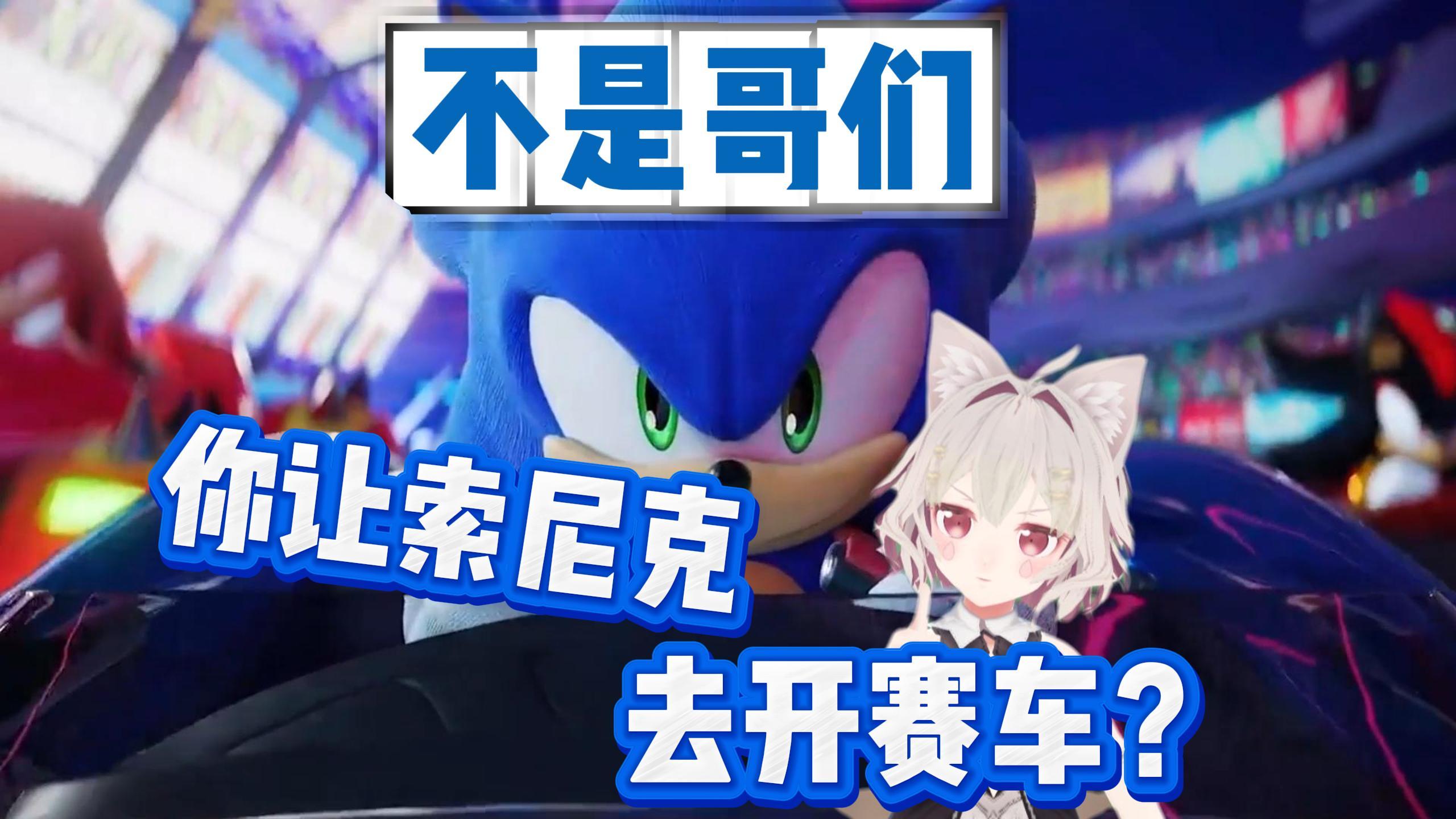 【索尼克赛车】咱就是说，索尼克不比车跑的快多了