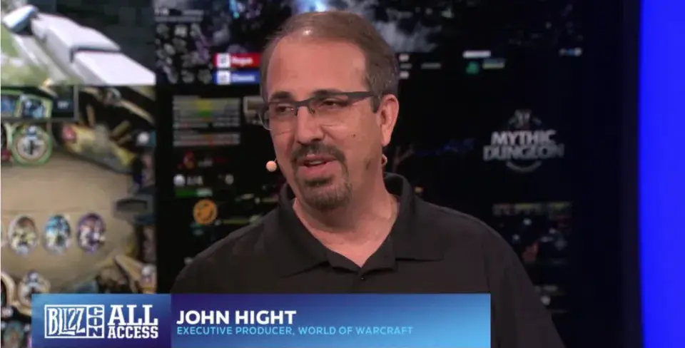 魔兽世界制作人John Hight最近接受了IGN的采访，其中谈到了关于魔兽电影和魔兽手游的内容。
当被问到暴雪是否会像Riot那样将英雄联盟IP授权给其他工作室开发更多的游戏时，John Hight表示了肯定，并说道：
“我认为如果我们找到了何时的合作伙伴和时机，特别是他们如果精通我们所不擅长的游戏类型，那将是我们合作的理想伙伴。我对此持开放态度，而且我也不希望发展得太快而忽视了现有的玩家群体。