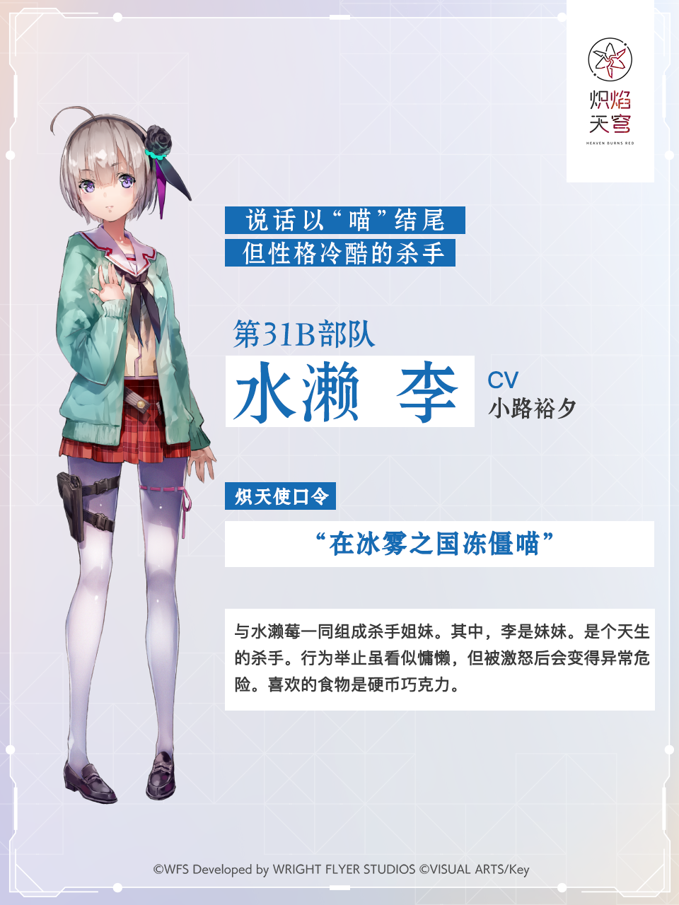 【角色介绍】水濑李