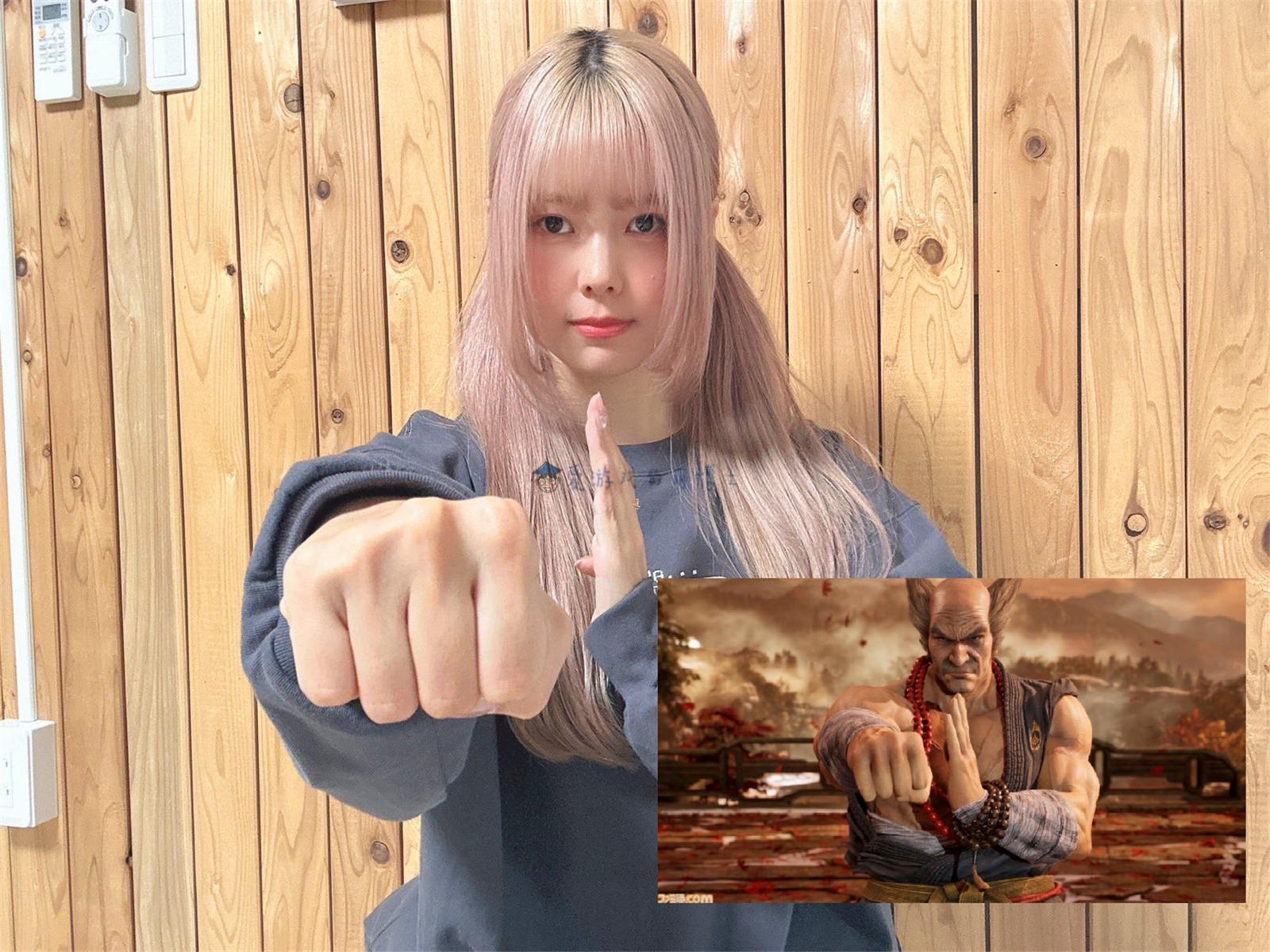 女子Cos《街头霸王6》春丽，虽然没有刻意打扮，但网友们都很认可