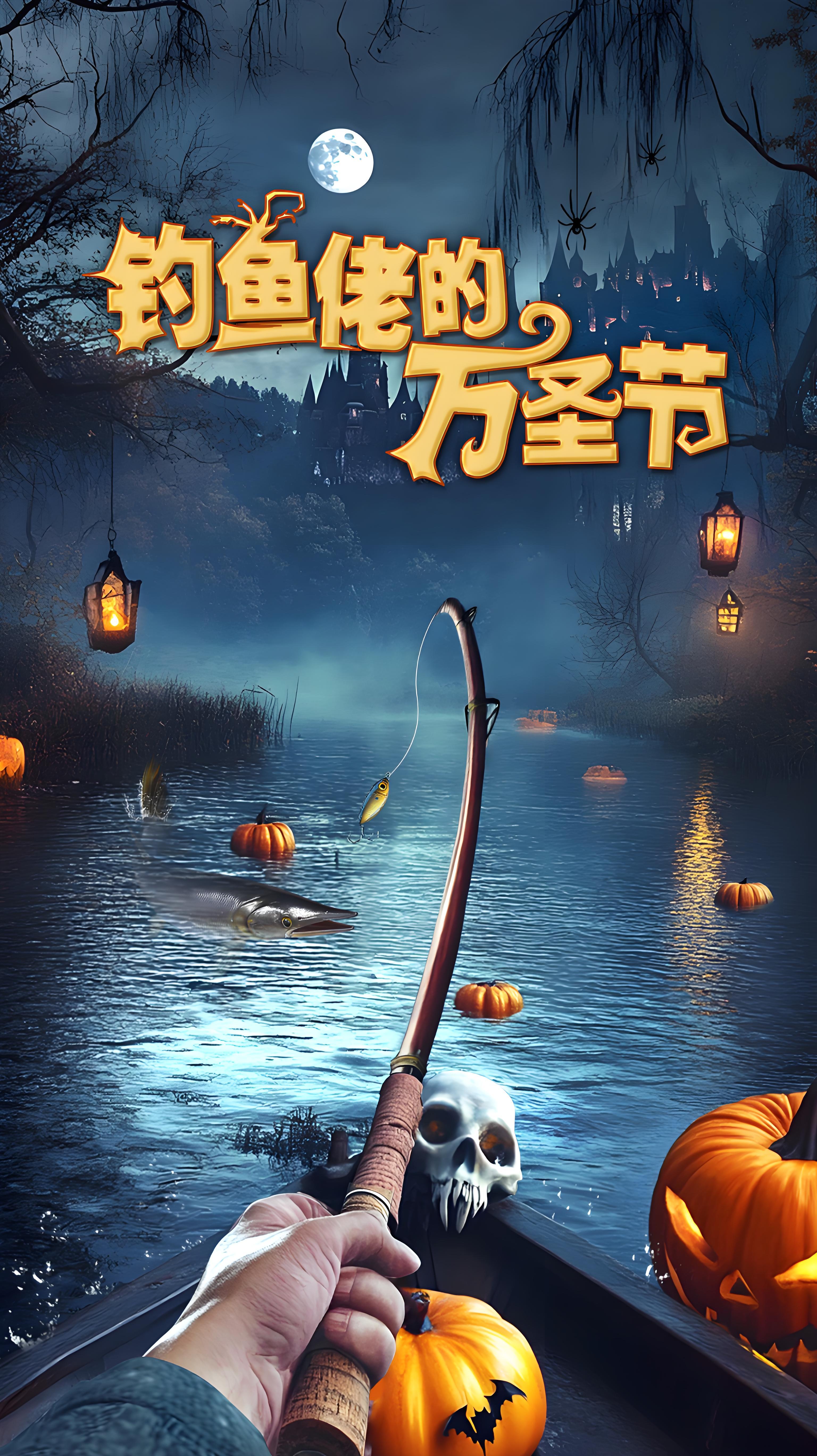 万圣节🎃一起去钓鱼吧！