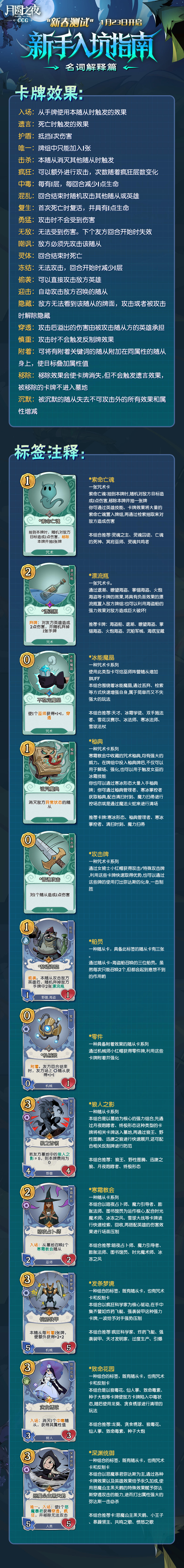 【月圆之夜 CCG】“新春测试” ・名词解释篇