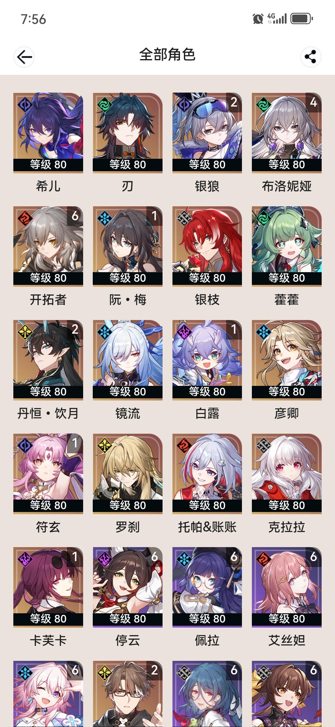 崩铁1.X年终总结—低星魂角色使用体感