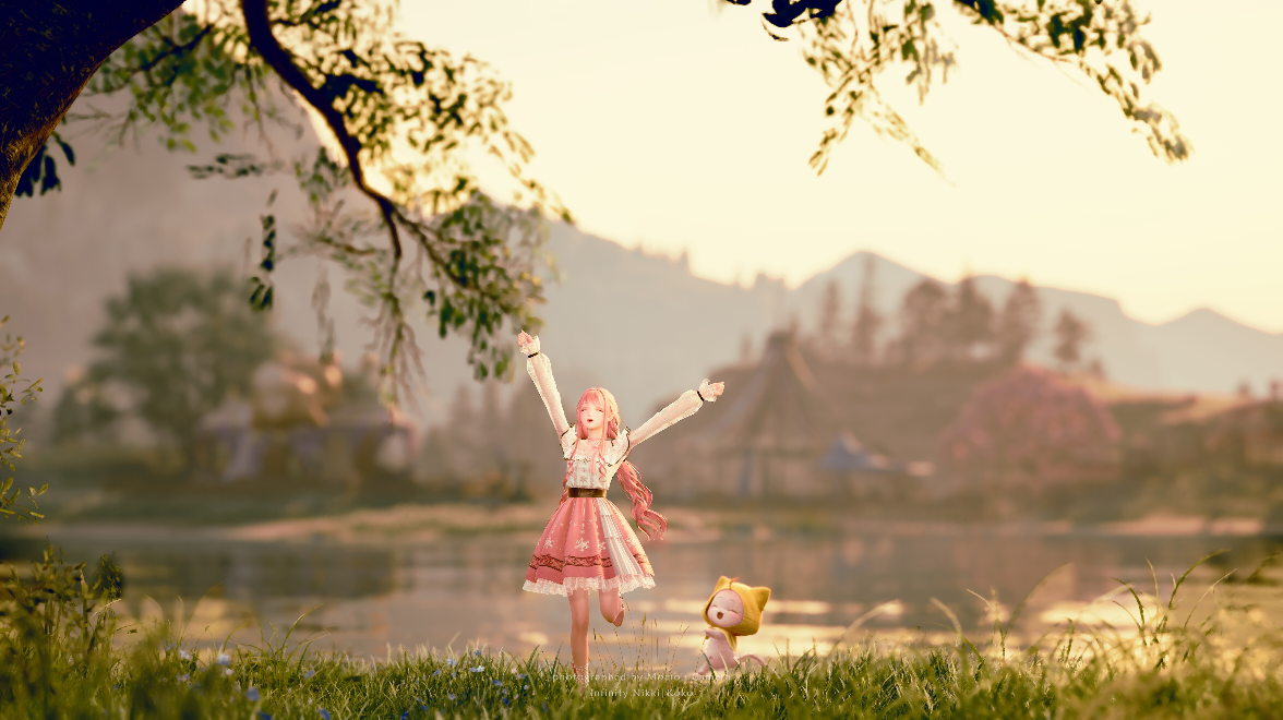 想要复刻官图失败但拍到了温馨的画面