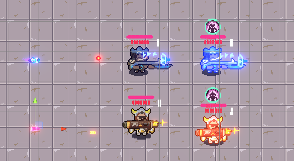 不止子弹发光，角色也会发光！