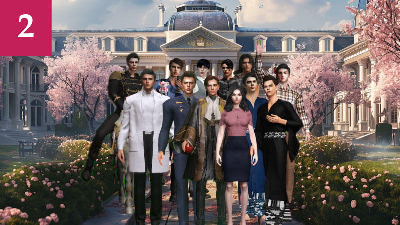 《1000王子》v2.1团体罗曼史第2集更新啦！