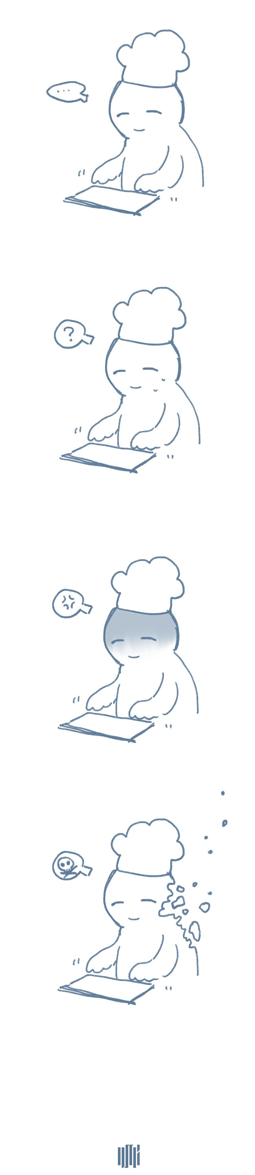 认真→无语→红温→消散