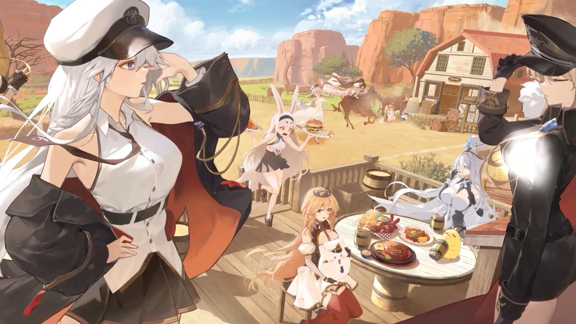 《碧蓝航线》「铁翼擎风」换装PV