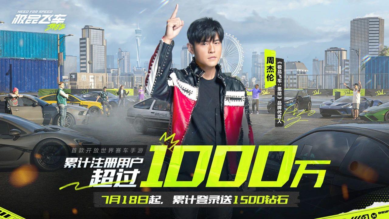 庆注册破1000万，全民登录送1500钻！