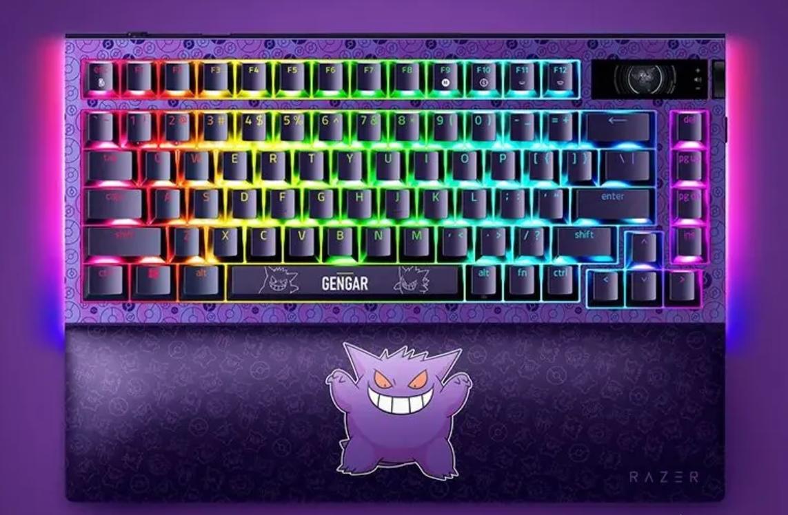 雷蛇x宝可梦 联名键盘
