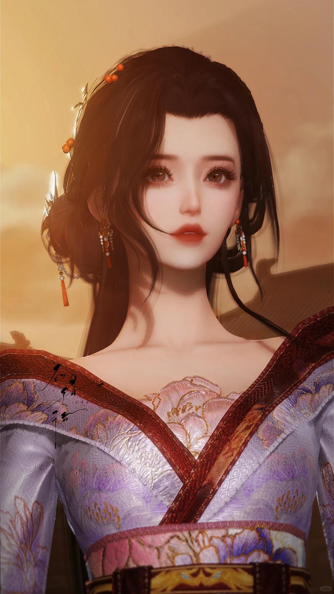 柿子头，我的一款年度黑发！！！自捏女儿上线啦！