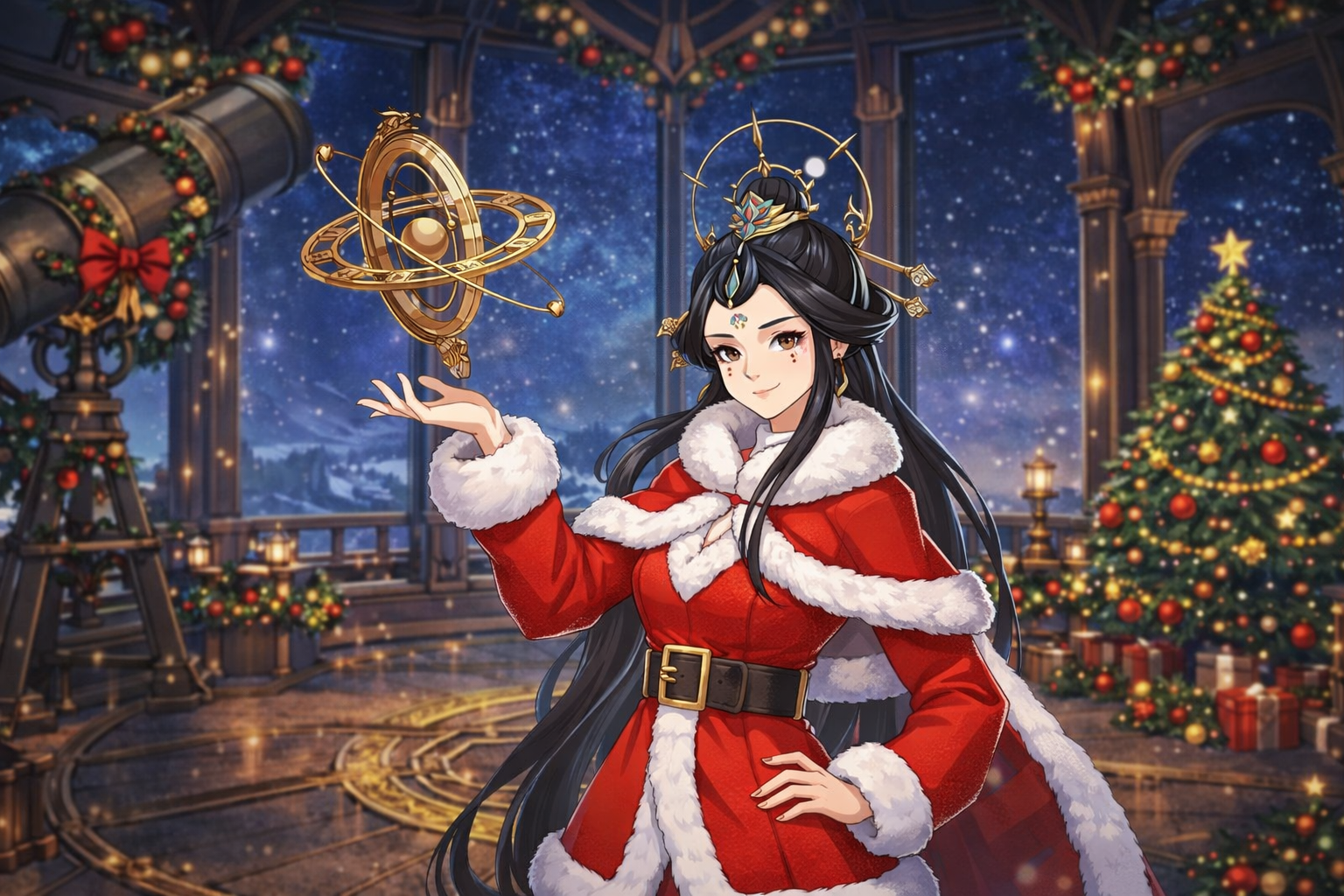 剑之川太有生活之圣诞节AI同人绘画大赏