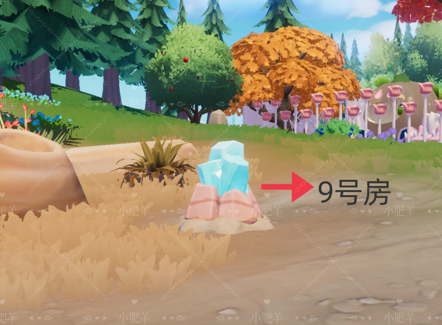 2.7萤石溜溜木点位分享