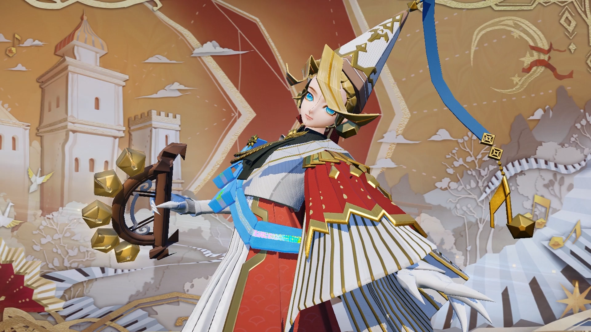 【皮肤展示】纸舞全新赏金特典皮肤「盛欢独舞」