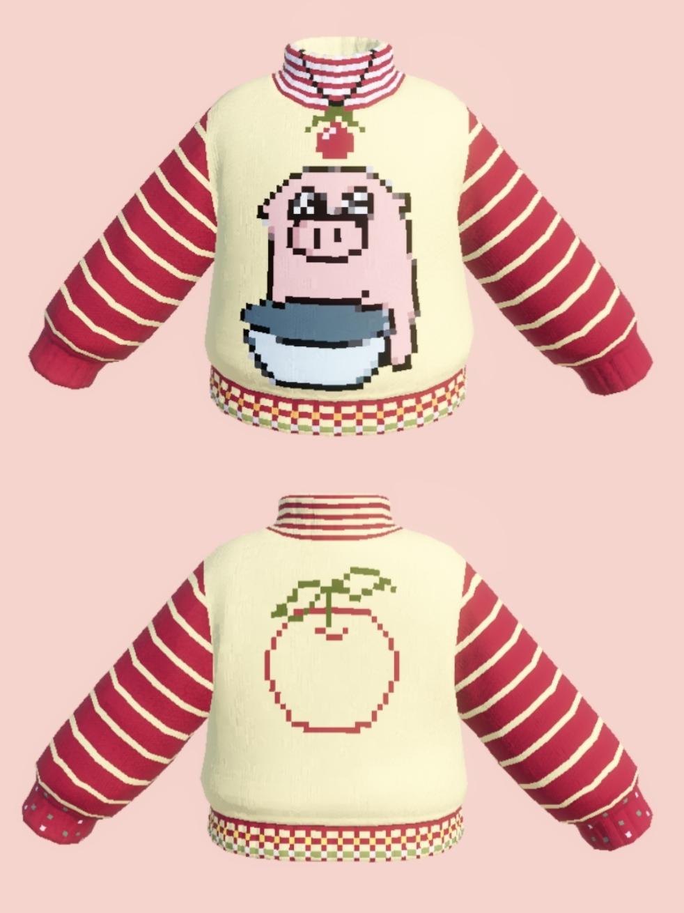 小猪吃苹果截图