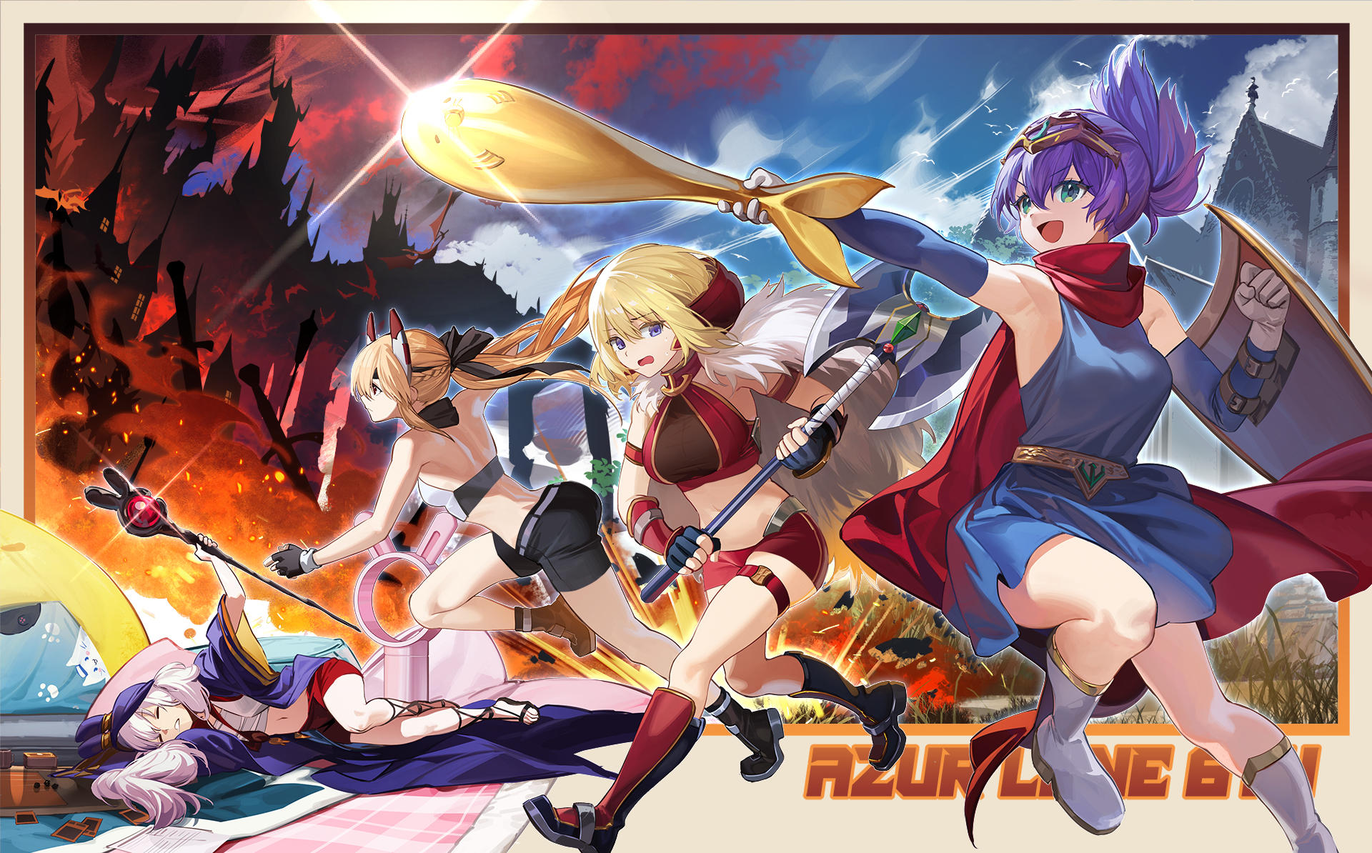 碧蓝航线6周年贺图第一弹！