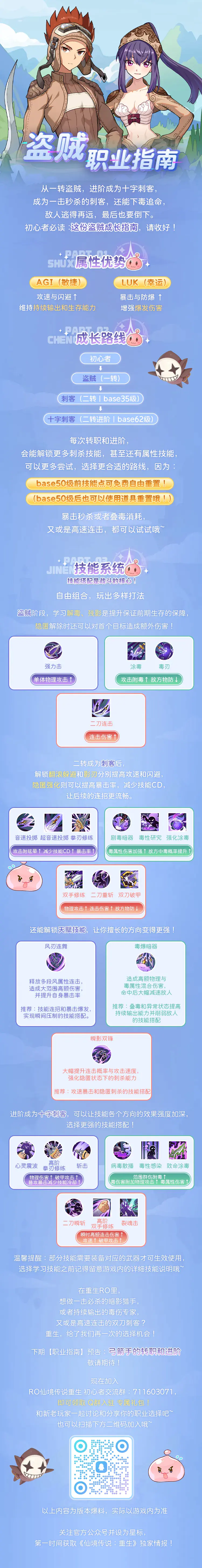 职业指南丨盗贼的转职和进阶