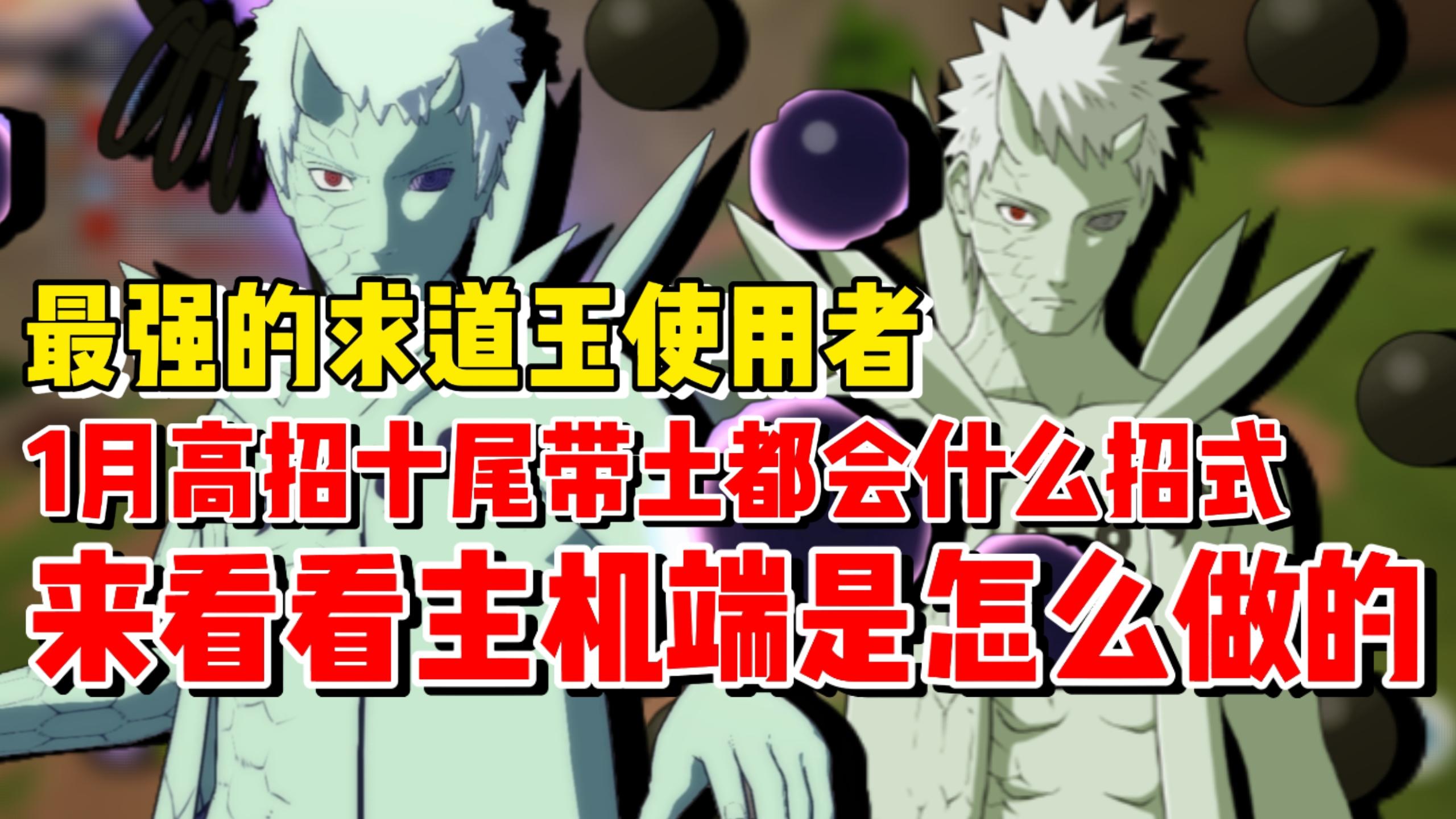 【全网最细】高招S十尾带土都会什么技能！究极风暴是怎么做的！