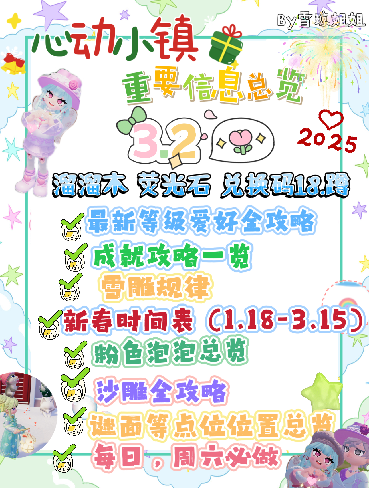 3.2心动小镇硬核资源及各项所需攻略一览