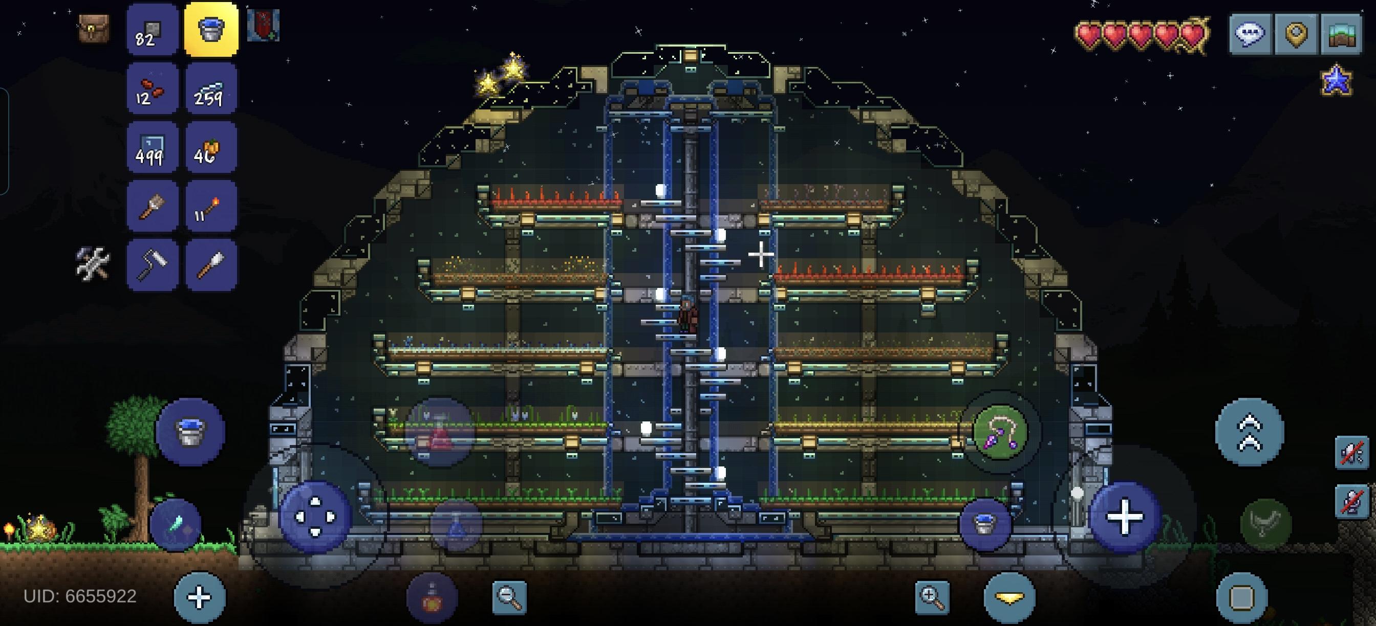 泰拉瑞亚接力，第三棒已完成截图