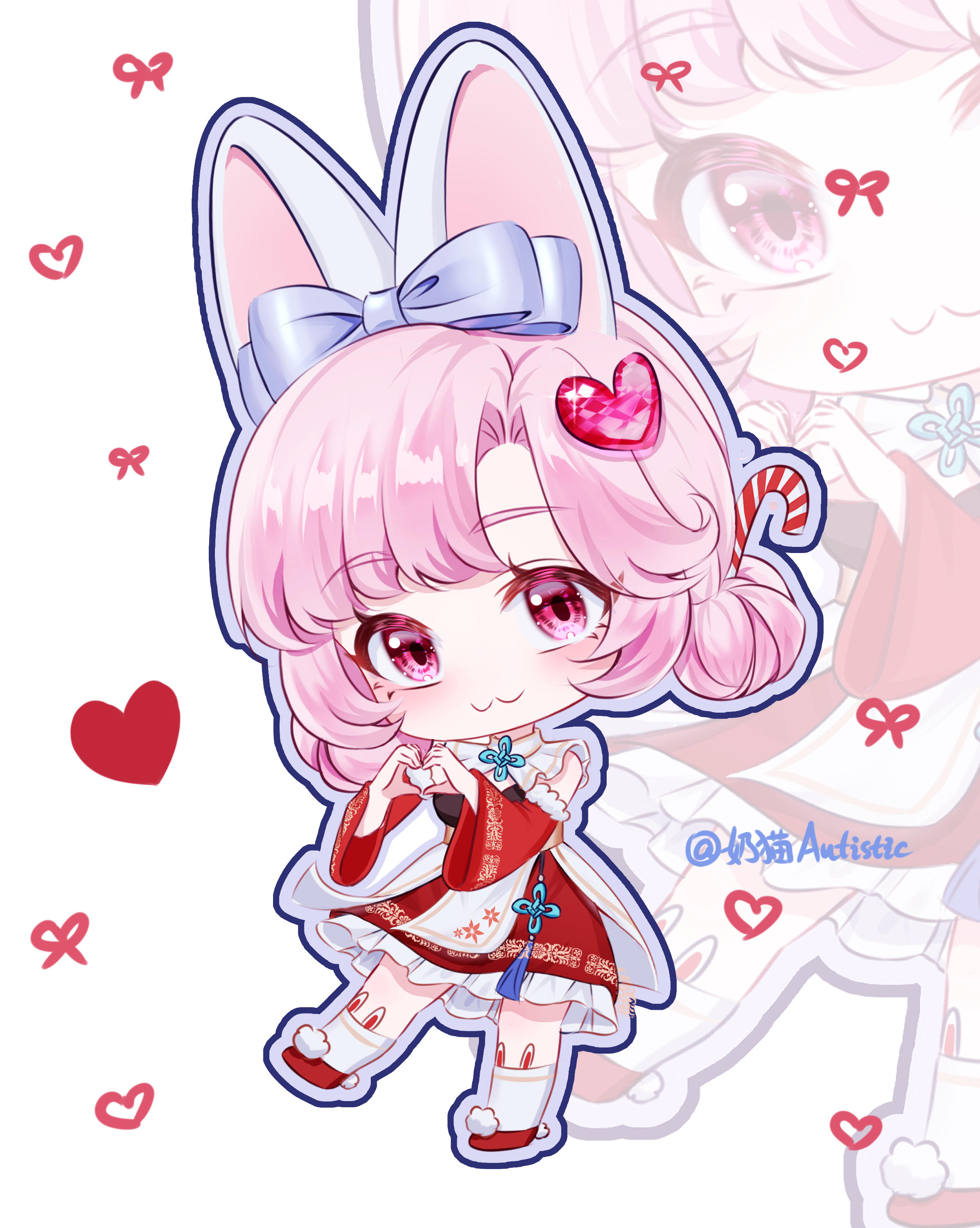 【绘画】 安妮新年快乐～