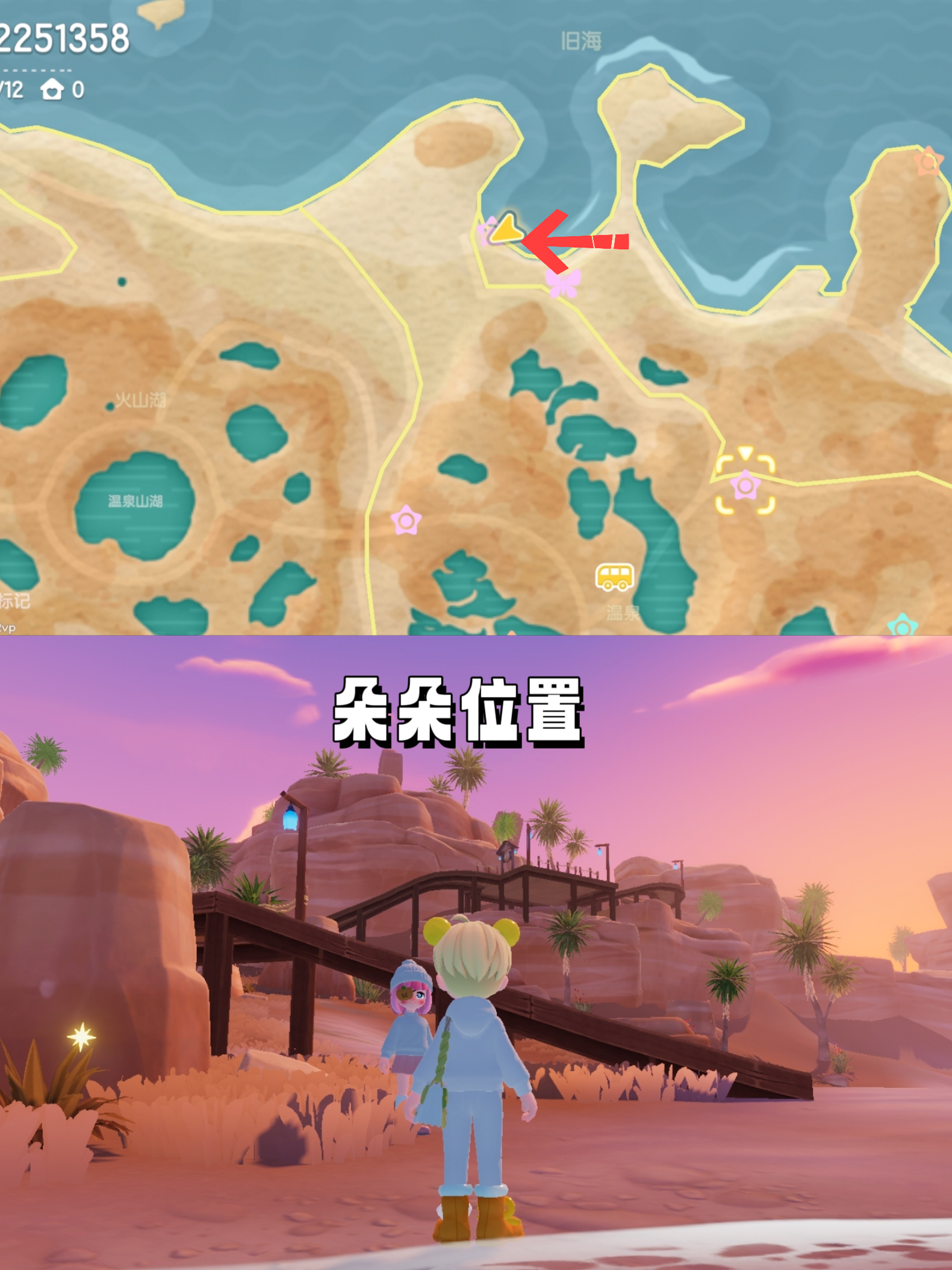 彩虹花束位置11月12日