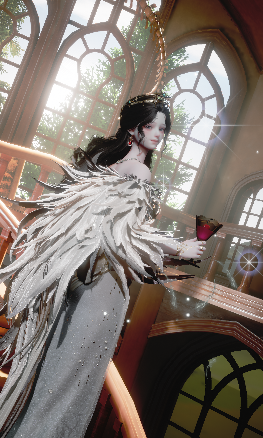 看得出她是公主~