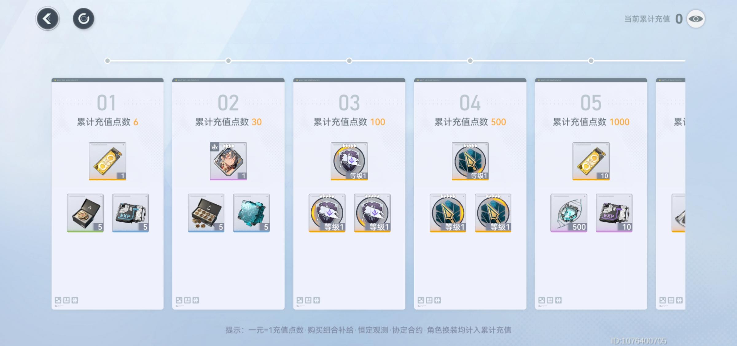 作为一名深空之眼零氪玩家