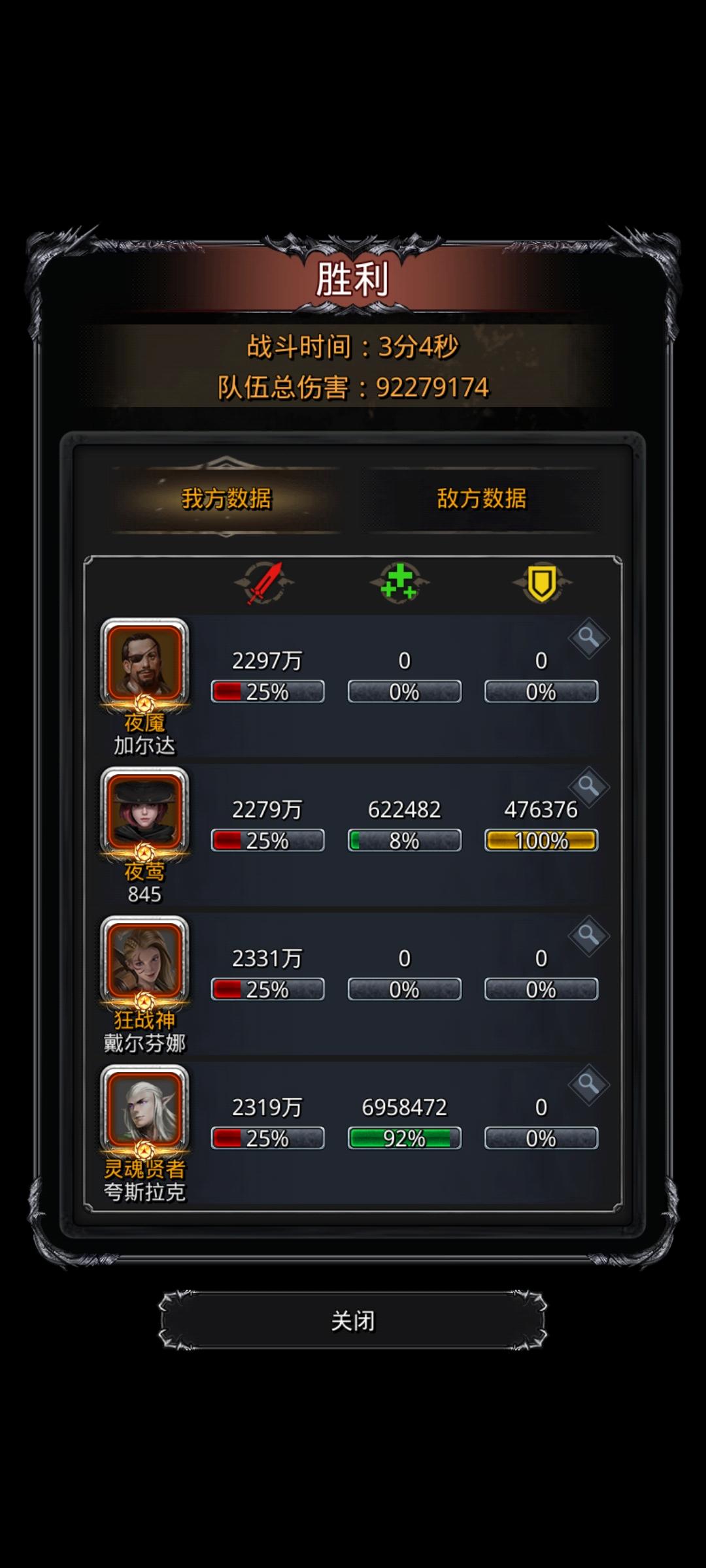 战测9200属性参考