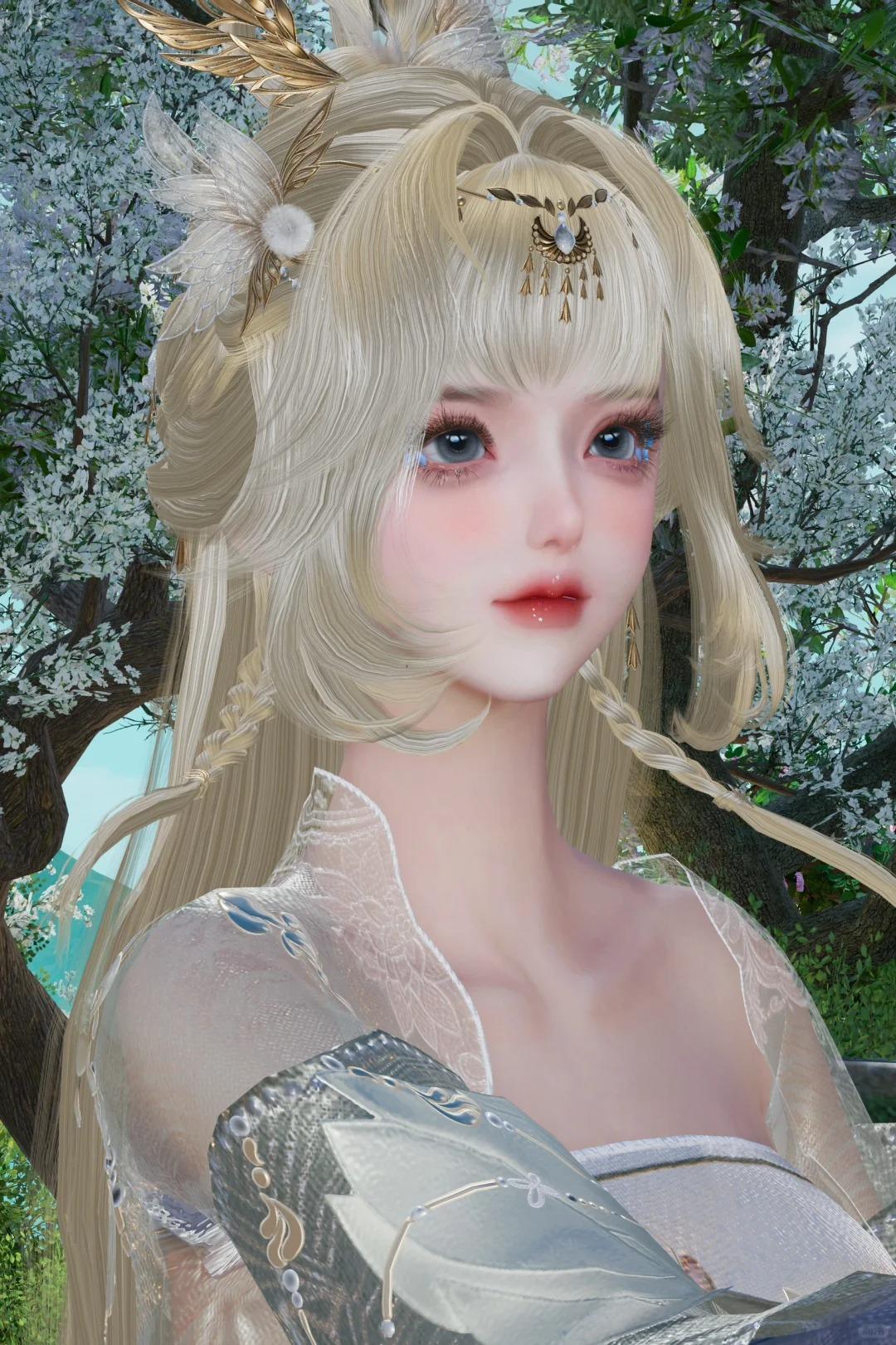 新金发太好看了救命 怎么会有人说不搭