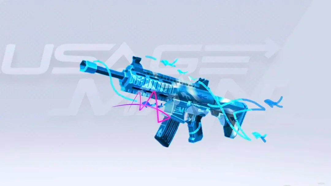 [自制枪皮]M416-云雨鱼（带动态特效）