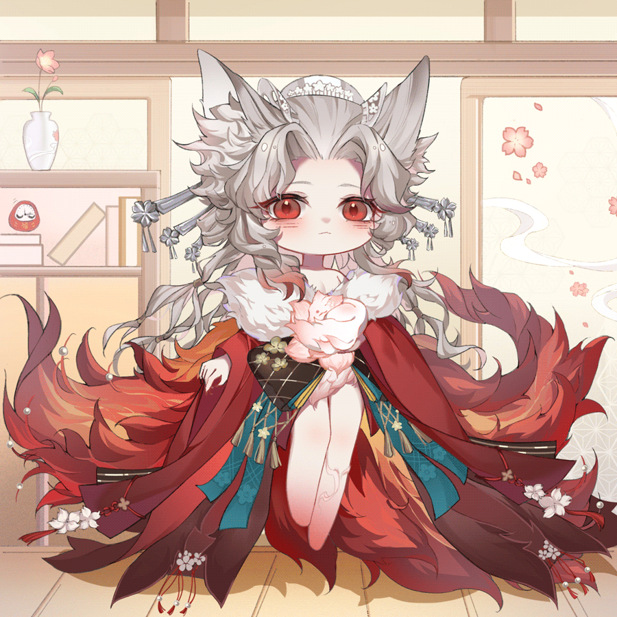 ☆本真三尾狐精选发饰☆