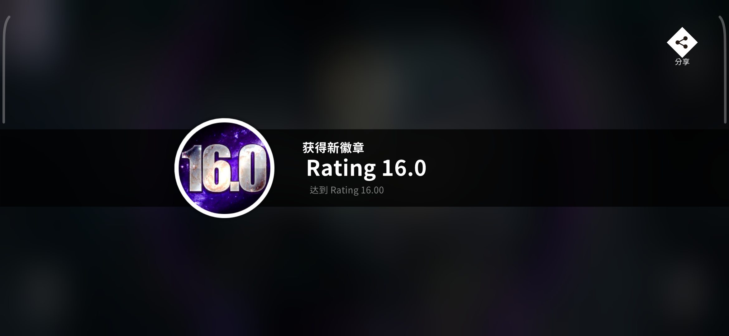 Rating 16！